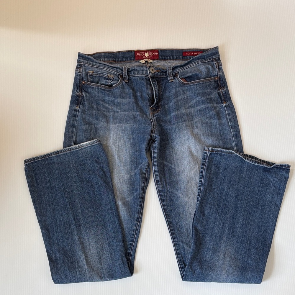 Lucky Brand style 7WC1006  Sofia Boot jeans for women. Size 14/32 long